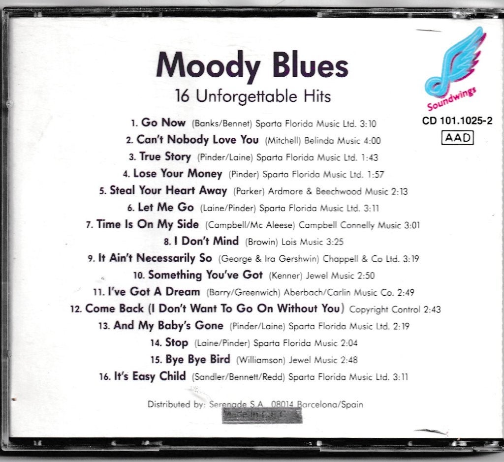 CD Moody Blues, Ophalen of Verzenden, Gebruikt, Pop, Remixalbum