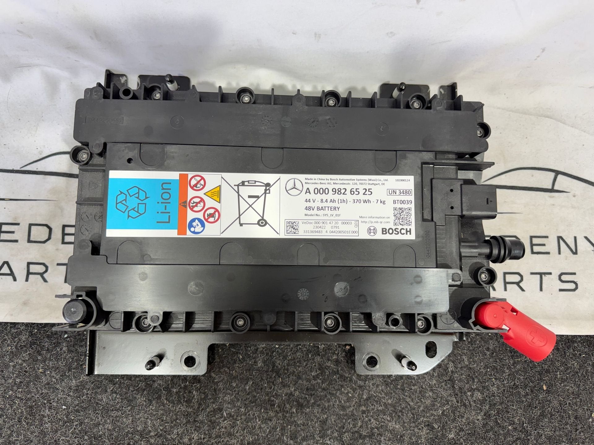 Mercedes Mild Hybride Accu 48V 8.4 Ah A0009826525, Gebruikt, -, -, -