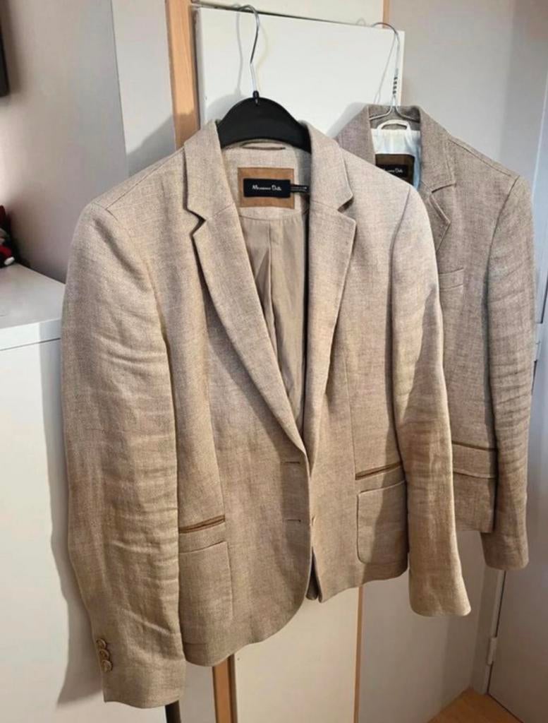 Instruments à vent Massimo Dutti M, Enlèvement ou Envoi, Comme neuf, Taille 38/40 (M), Beige