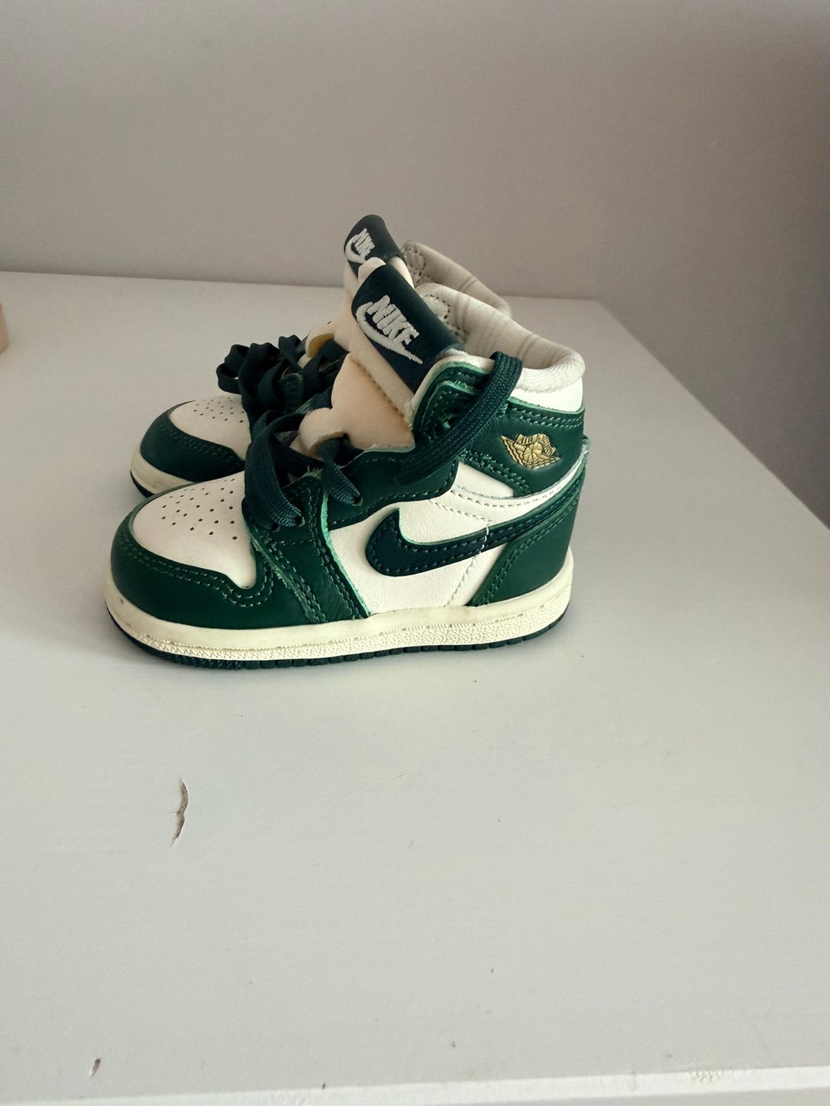 Jordan 1 retro high OG pro Green, Garçon ou Fille, Enlèvement ou Envoi, Bottines, Comme neuf