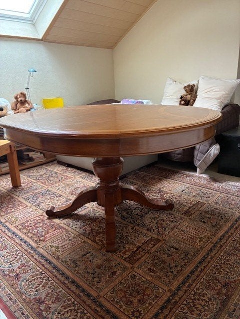 Eettafel, Ophalen, 100 tot 150 cm, Klassiek, Rond