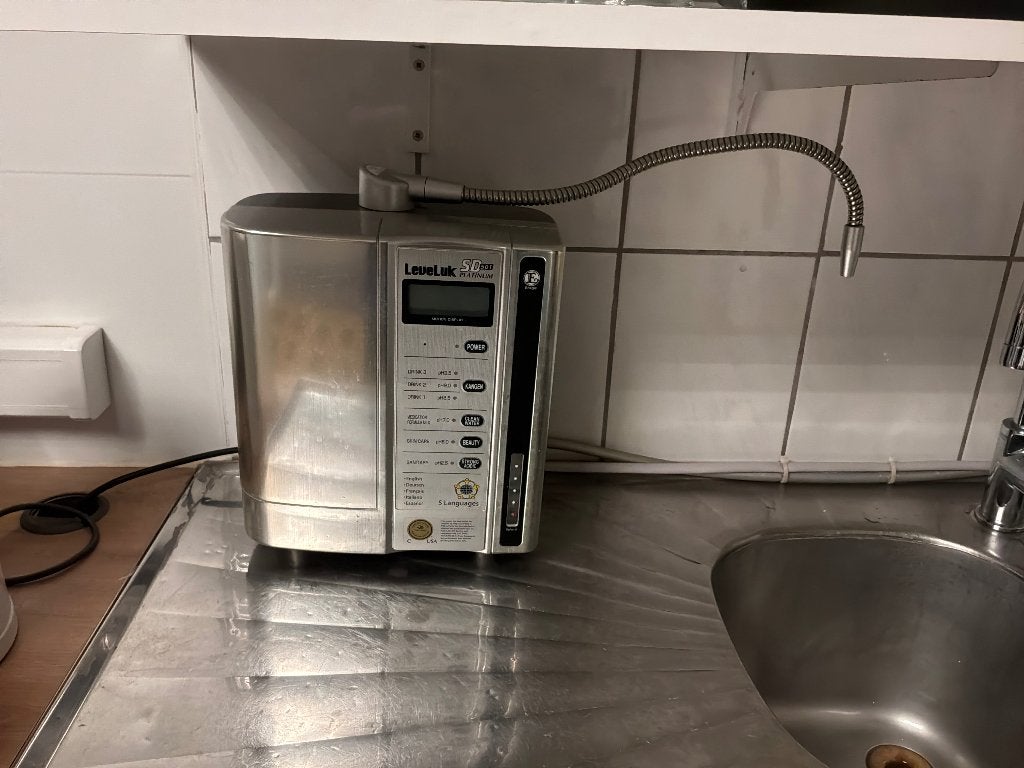 Kangen water machine, Ophalen