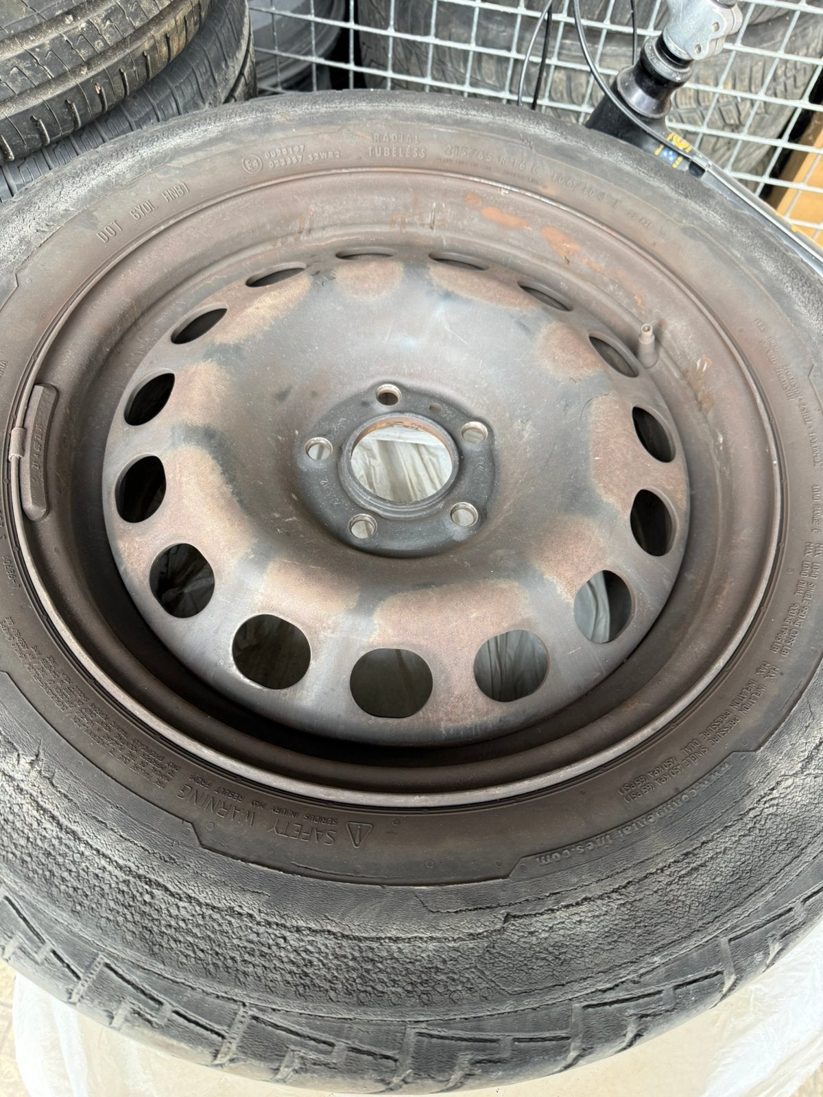 4 jantes en acier R16 5x108 pour Peugeot/Citroën/Toyota/Opel, Autos : Pièces & Accessoires, Pneus & Jantes, Enlèvement, 16 pouces