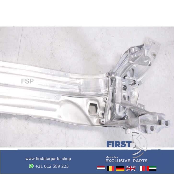 W205 front A2056204201 Mercedes C Klasse 2014-2018 aluminium, Gebruikt, -, Ophalen of Verzenden, Bumper