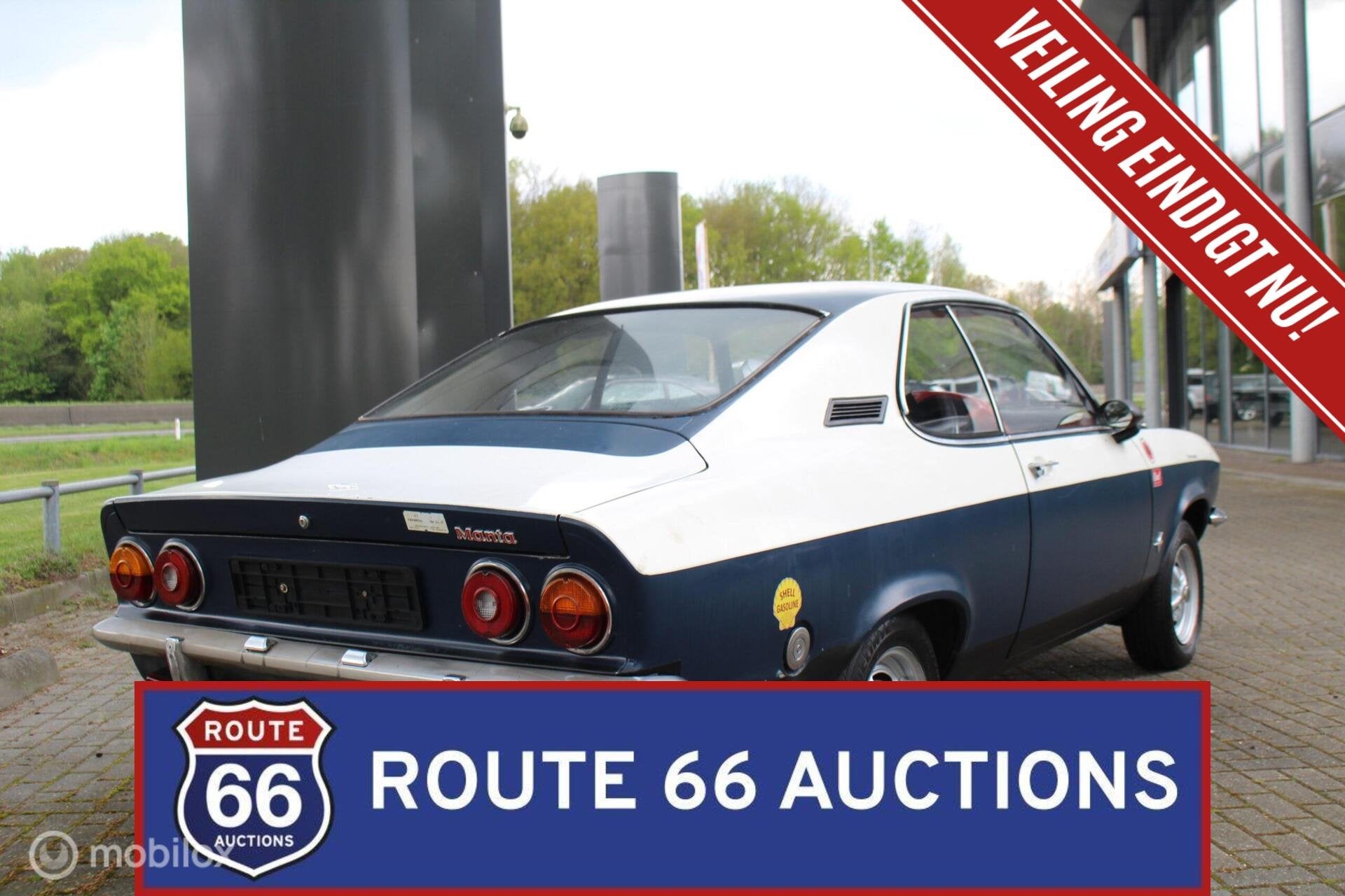 Opel Manta 1.2 S | Route 66 Auctions, Autos, Achat, Entreprise, Boîte manuelle, Autre carrosserie