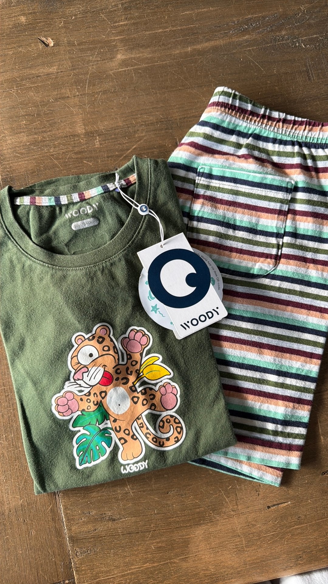 Woody pyjama maat 10, Ophalen of Verzenden, Zo goed als nieuw, Jongen, Nacht- of Onderkleding