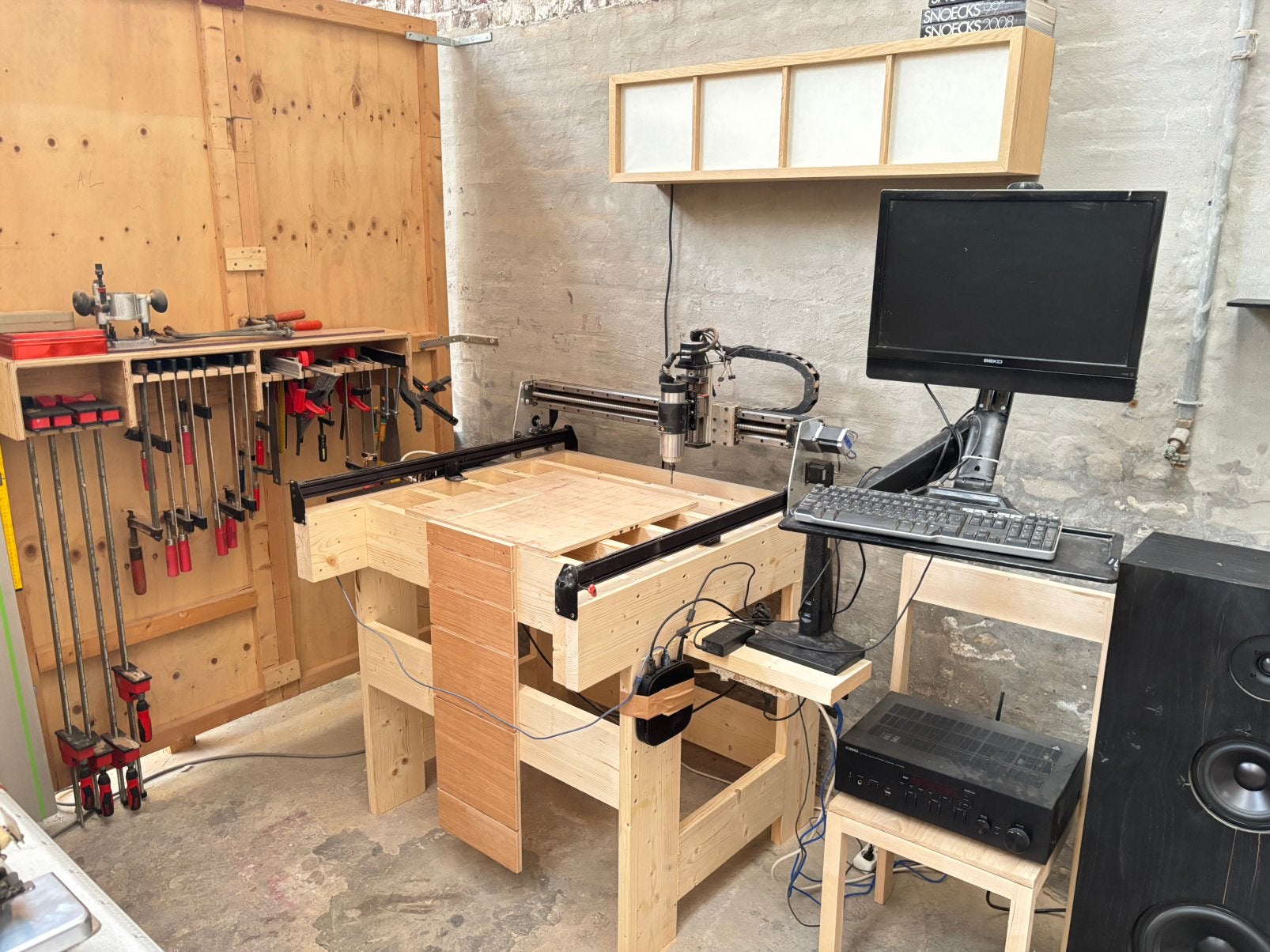 Te huur hobby cnc regio Gent, Enlèvement, Comme neuf