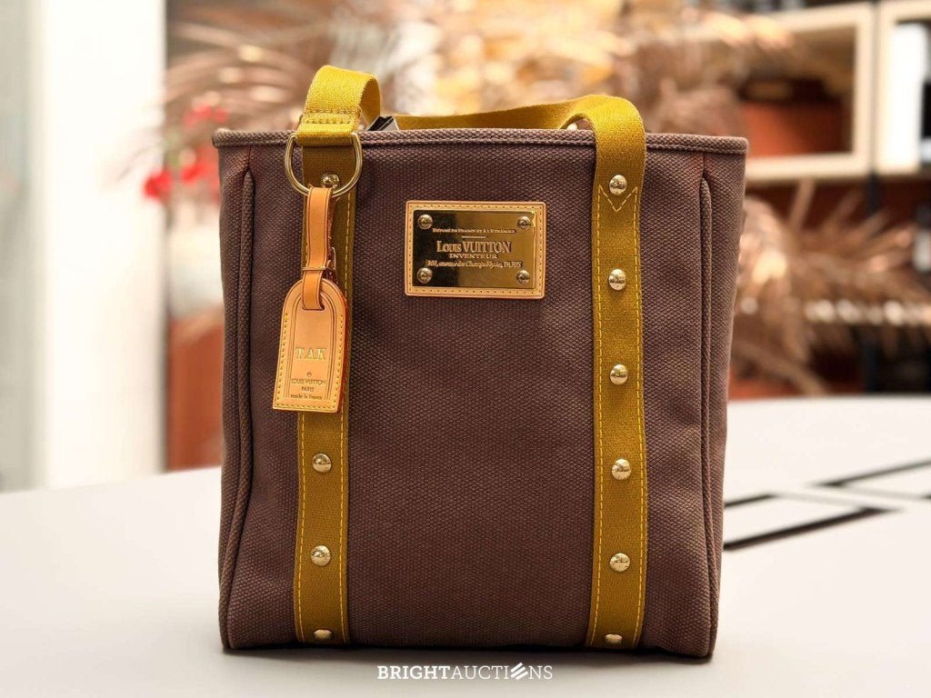 Louis Vuitton Antigua Cabas MM, Handtassen en Accessoires, Gebruikt, Bruin, Niet ingevuld, Louis Vuitton