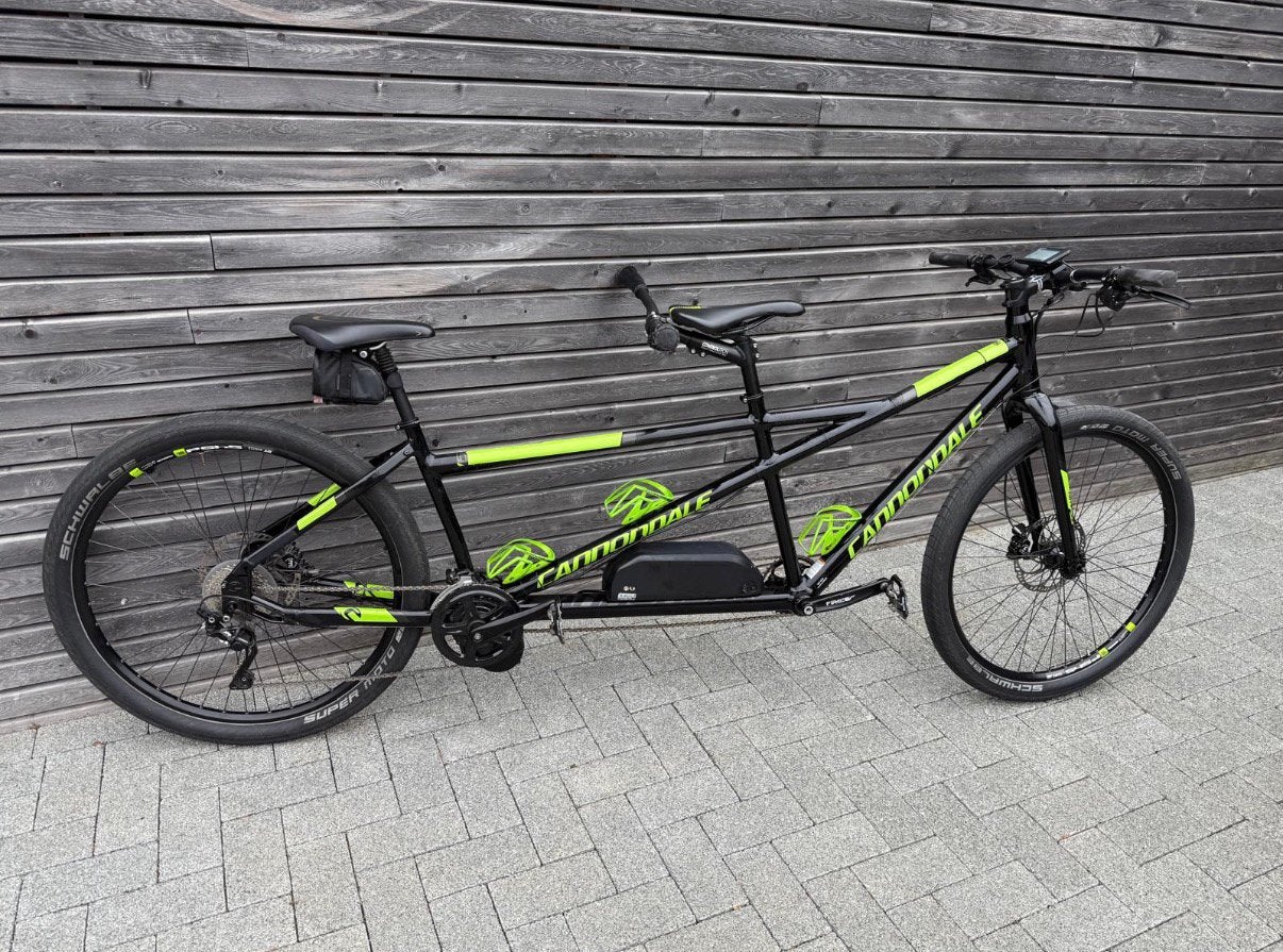 Mtb tandem, Fietsen en Brommers, Fietsen | Tandems, Ophalen, Zo goed als nieuw