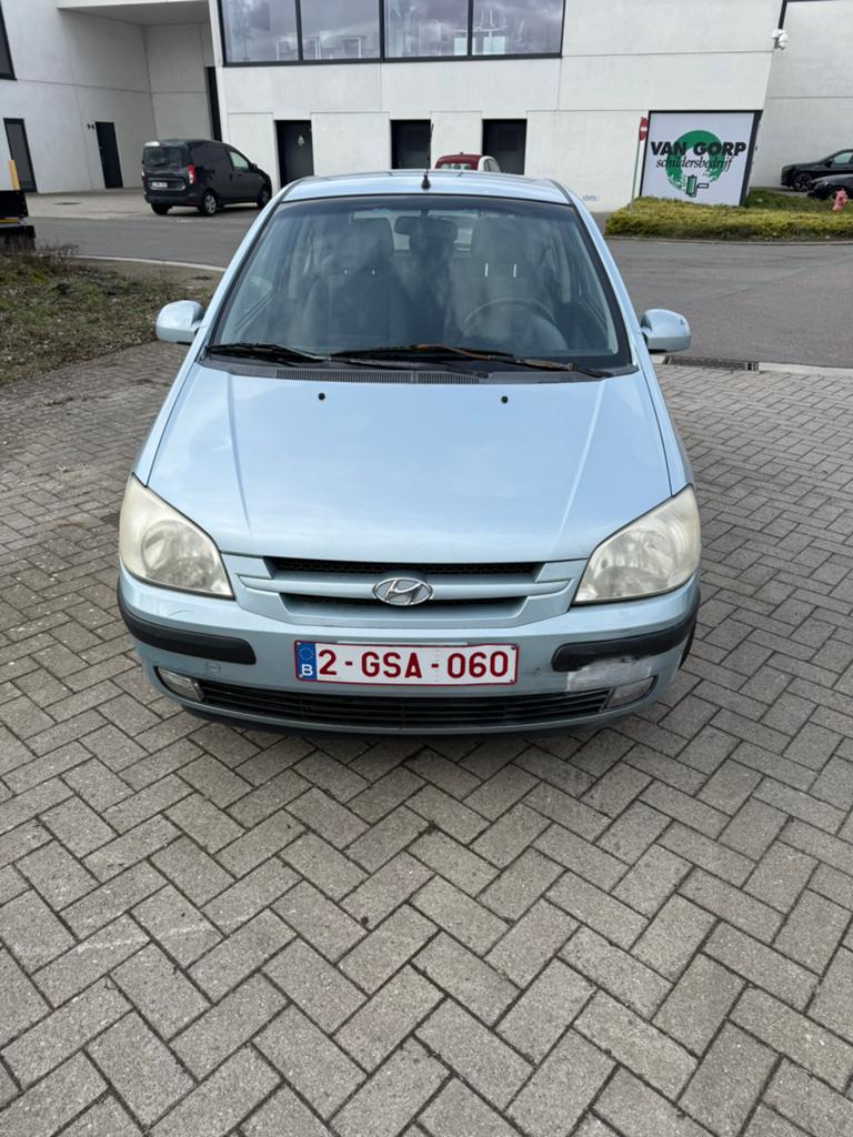Hyundai getz 1.1 zo meenemen export of handige harry, Auto's, Handgeschakeld, Particulier, Getz, Stadsauto