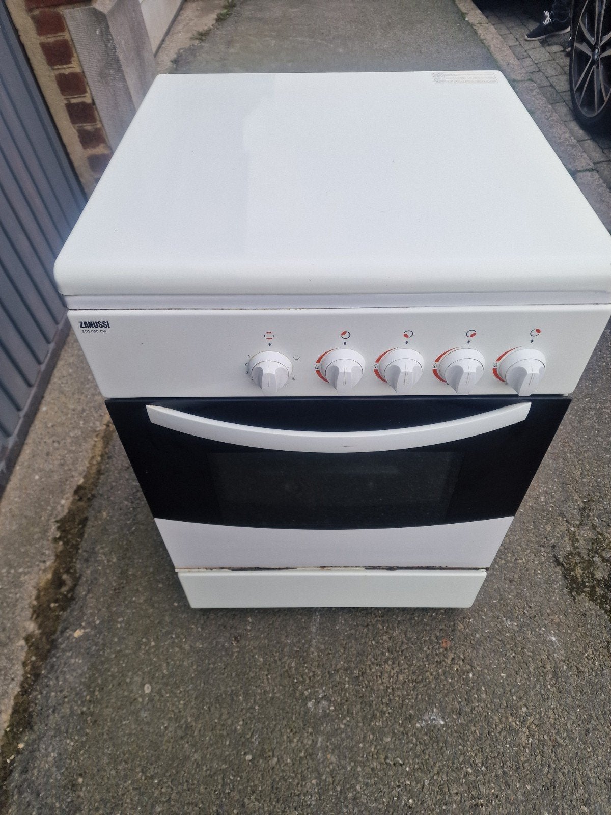 cuisinière au gaz de ville zanussi., Electroménager, Enlèvement, Utilisé