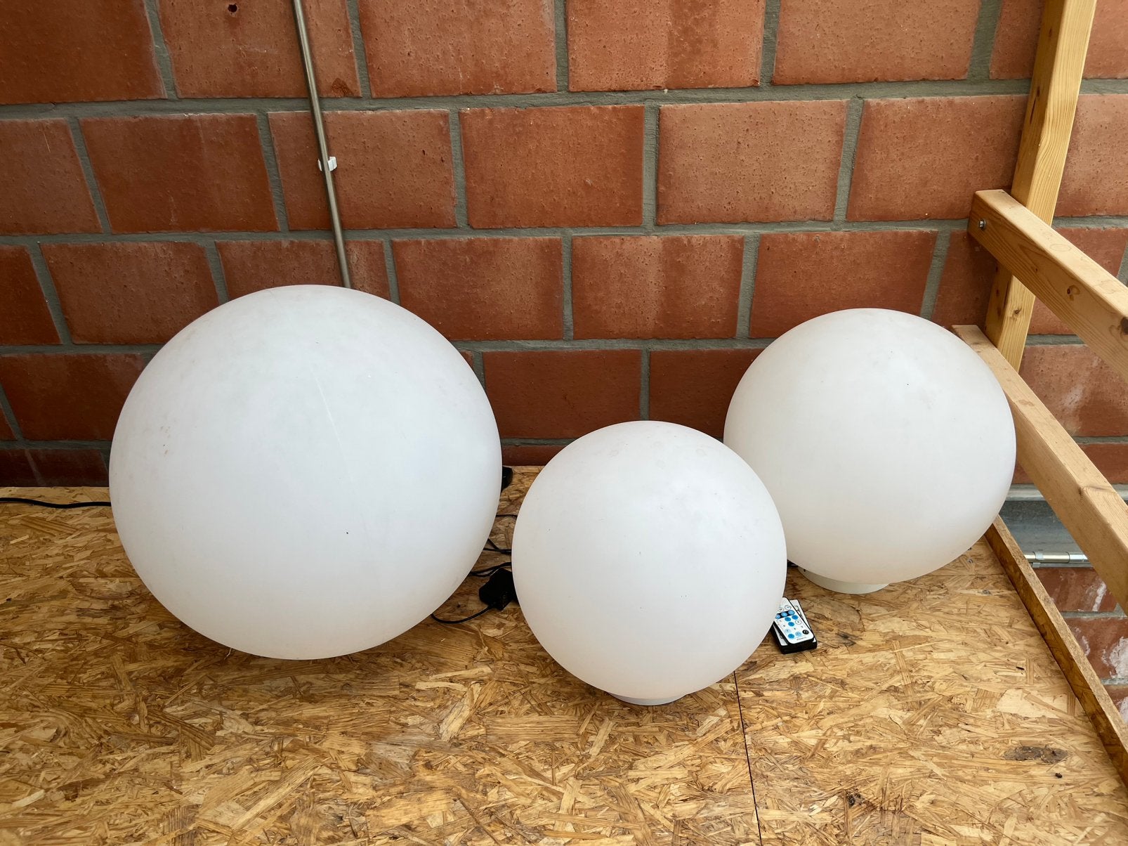 LED lichtballen, Ophalen, Zo goed als nieuw, LED