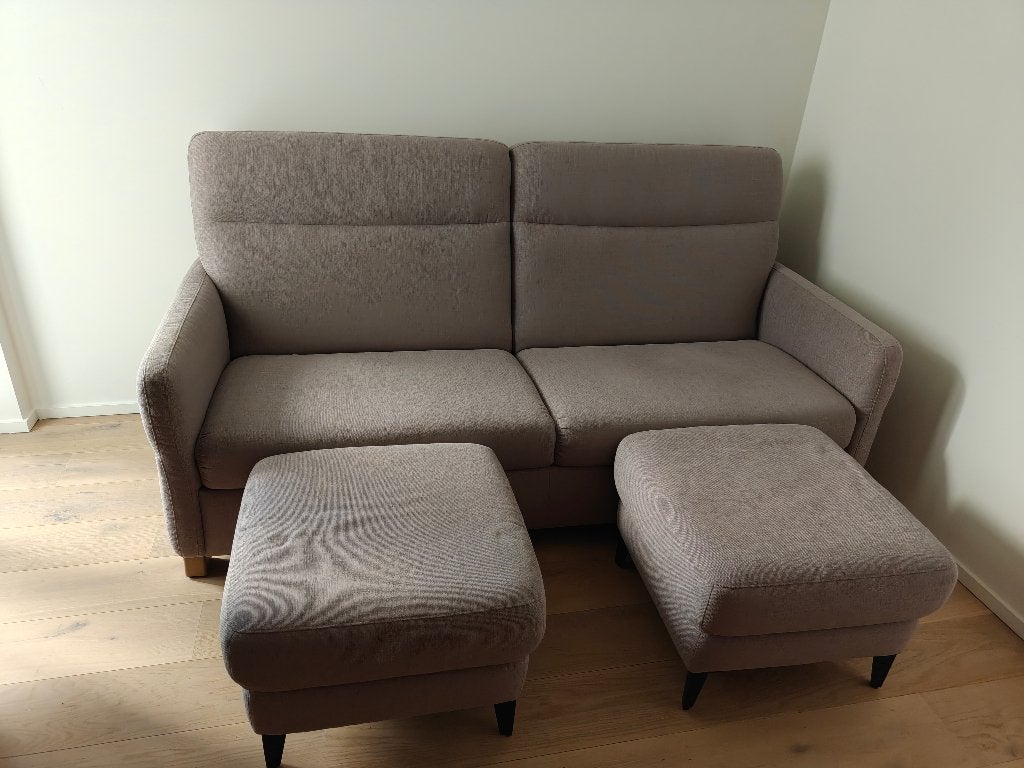 zetelbed, Maison & Meubles, Gris, Comme neuf, Enlèvement, 200 cm