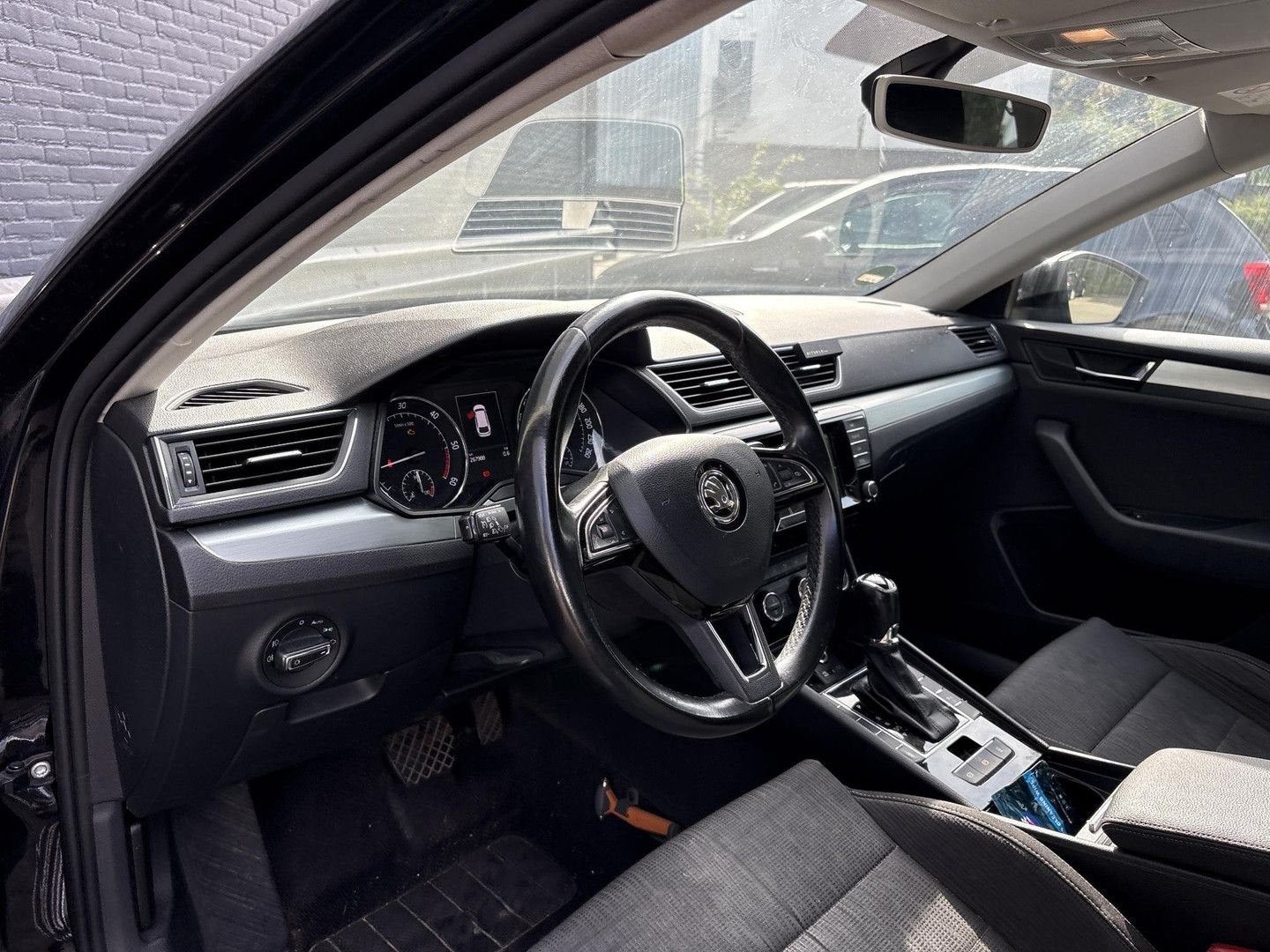 Skoda Superb Combi 1.6 TDI Ambition Business | € 6.400,- NET, Achat, Entreprise, Cruise Control, Noir