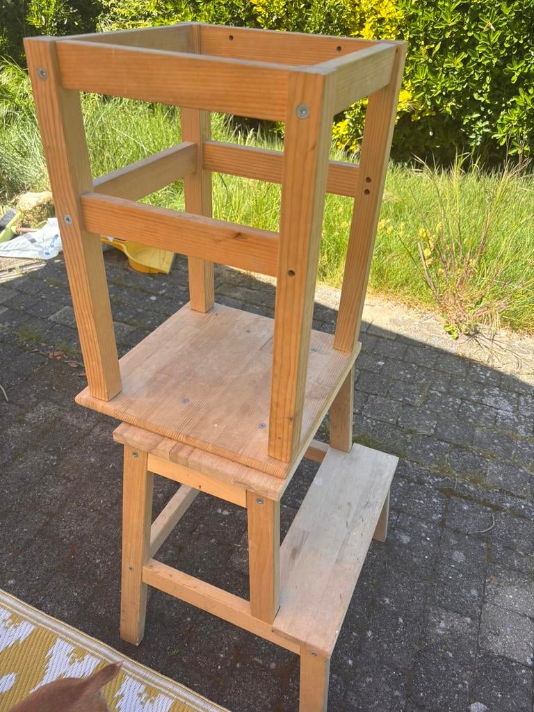 Montessori-leertoren in perfecte staat., Kinderen en Baby's, Kinderstoelen, Ophalen, Zo goed als nieuw