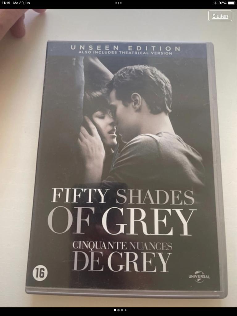 CD Fifty shades of Grey, CD & DVD, DVD | Drame, À partir de 16 ans, Envoi, Comme neuf, Autres genres