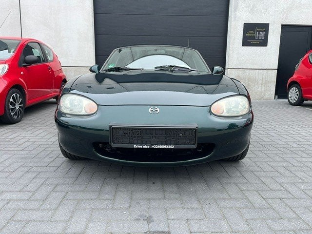 Mazda MX5 1.6I NB, Leder, Heel goede staat, zie tekst, Auto's, Mazda, Euro 2, Achterwielaandrijving, 4 cilinders, Cabriolet