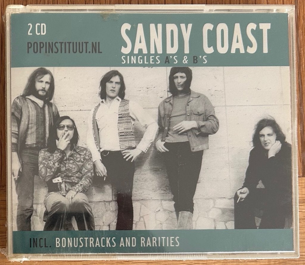 SANDY COAST - Single's A's & B's ( 2CD ), Cd's en Dvd's, Cd's | Rock, Zo goed als nieuw, Classic Rock, Boxset, Inclusief boekje