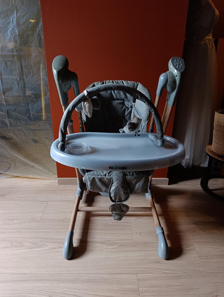 Fauteuil de salle à manger et à bascule BoJungle, Enlèvement, Utilisé, Autres types, Ceinture(s)