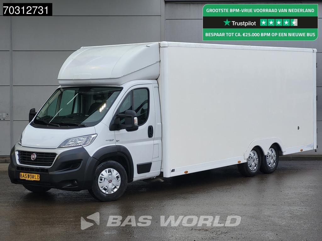 Fiat Ducato 130pk 30m3 XXL Rijbewijs B 3500KG 608cm Bakwagen, Autos, Achat, Euro 6, Entreprise, Boîte manuelle