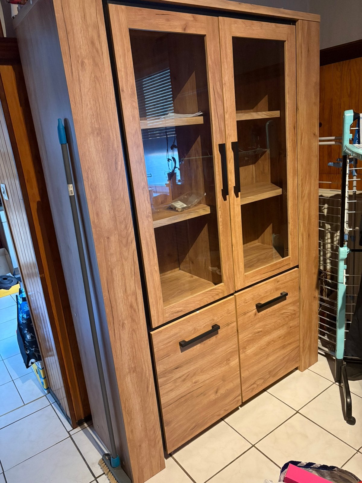 Salle à manger complète, Ophalen, Zo goed als nieuw, 4 tot 6 stoelen