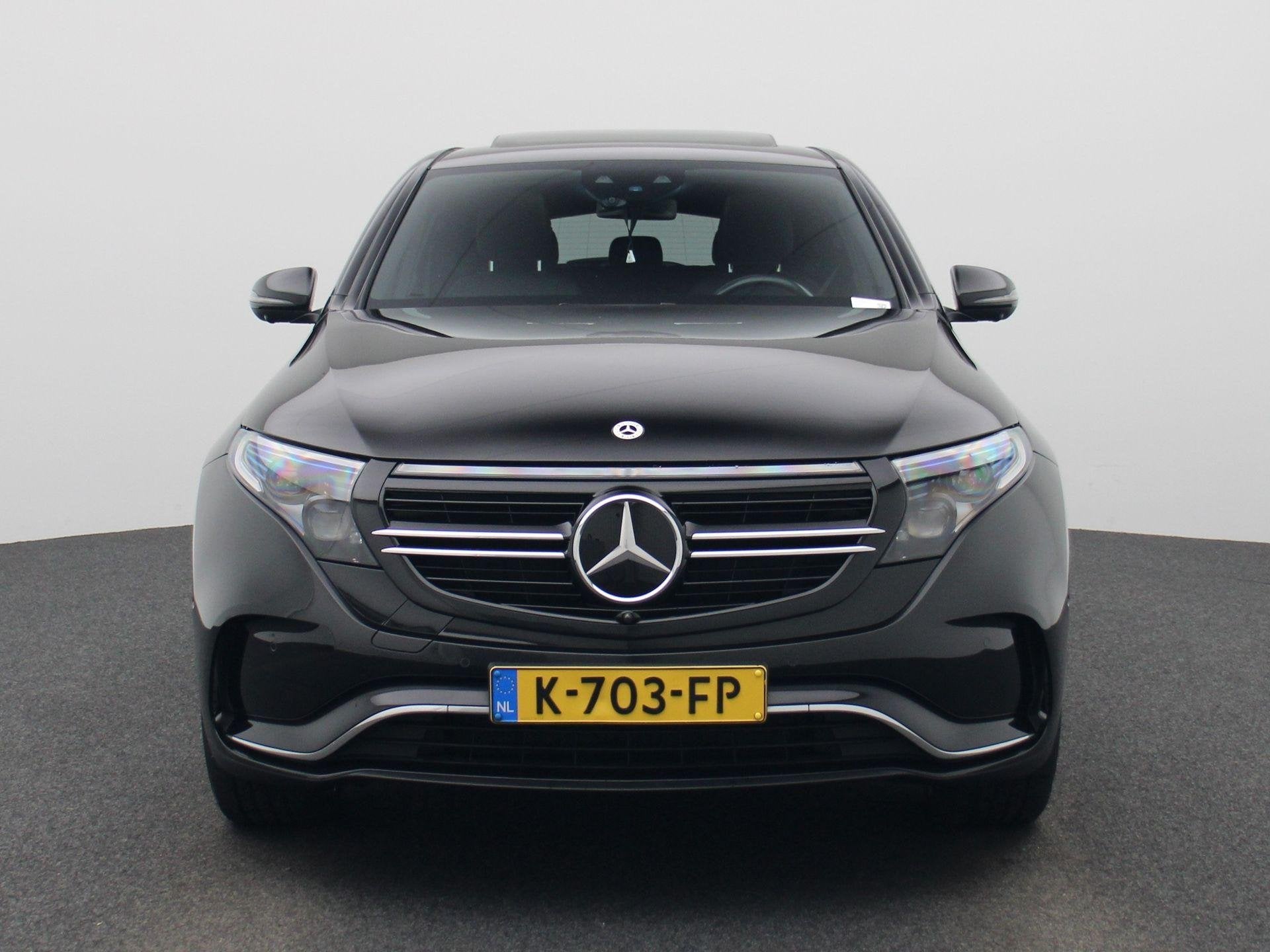 Mercedes-Benz EQC 400 4MATIC Business Solution AMG 80 kWh So, Auto's, Automaat, Zwart, 2395 kg, 80 kWh