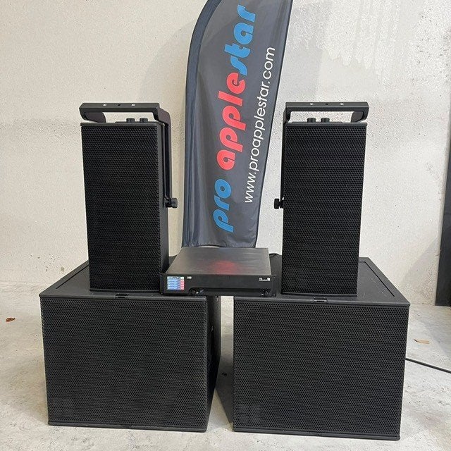 d&b audio V7P set, Audio, Tv en Foto, Ophalen, Zo goed als nieuw, Audio