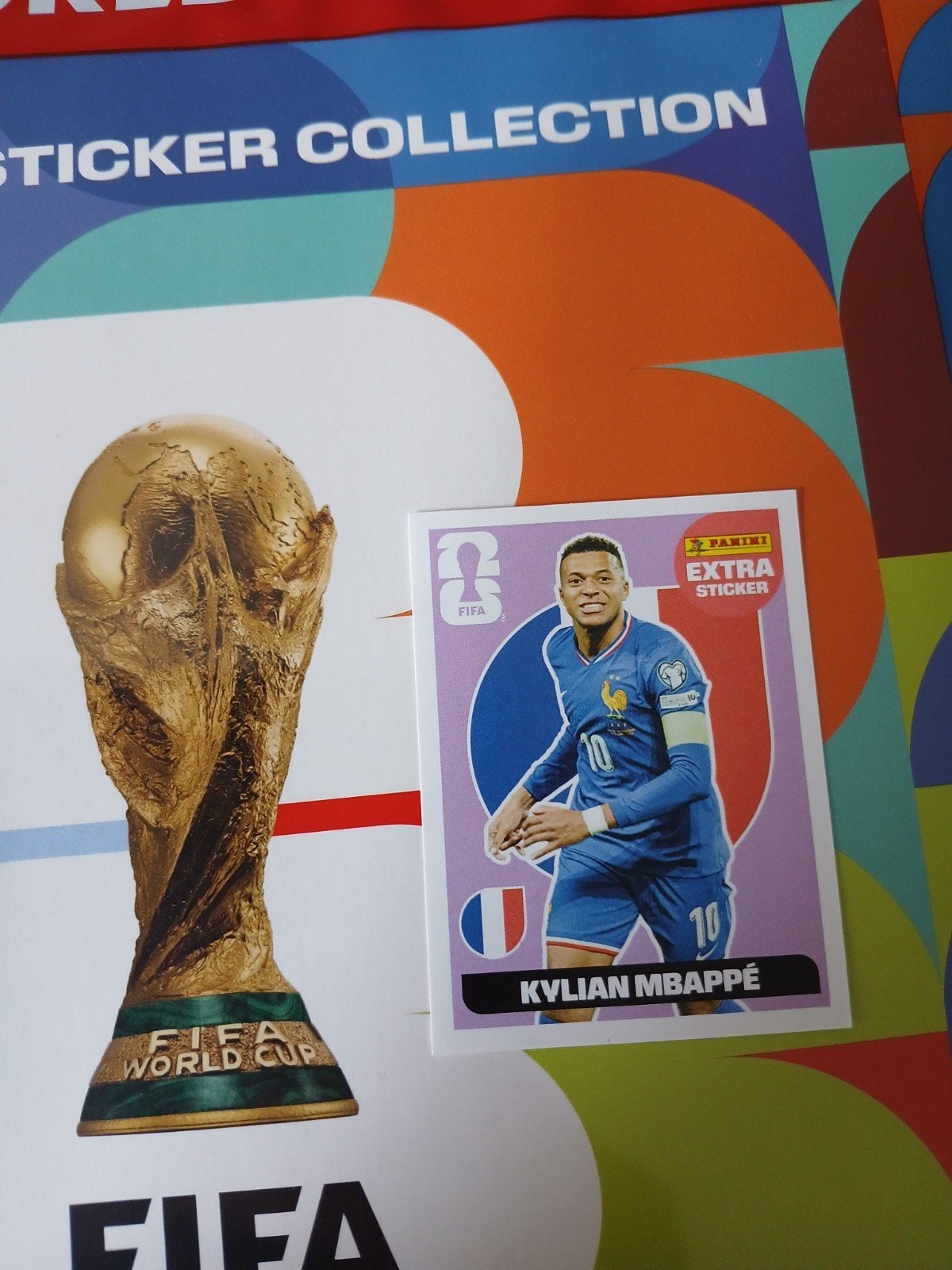Extra Stickers Panini Coupe du monde France M'BP kiki, Collections, Autocollants, Enlèvement ou Envoi, Neuf, Sport