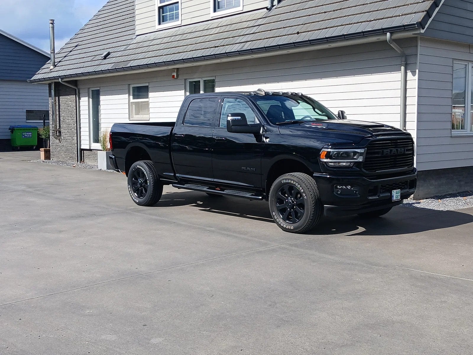 Dodge Ram Ram 2500 Laramie (bj 2024, automaat), Auto's, Automaat, Gebruikt, Zwart, 415 pk