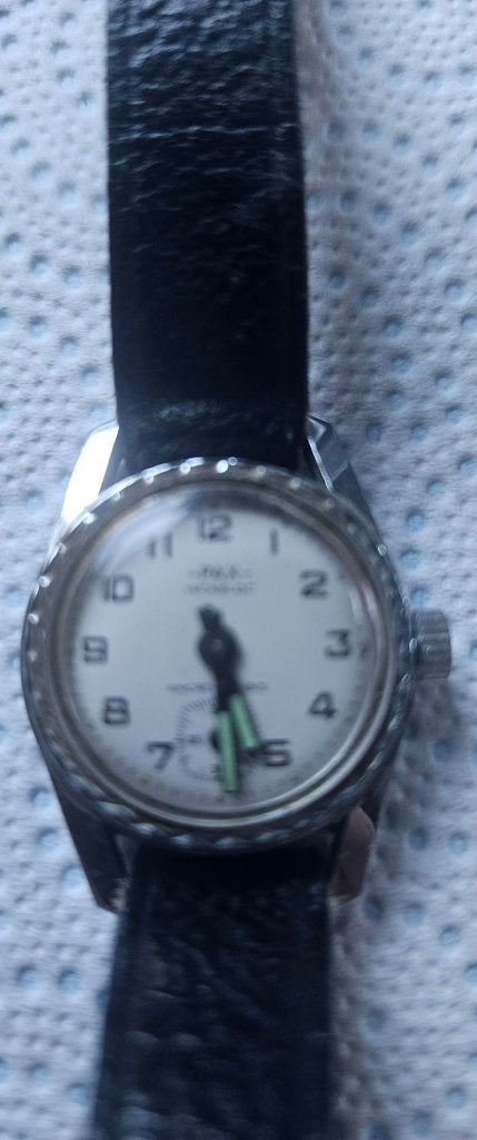 Montre PAX 50 Homme 17 Rubis Petite Seconde Vintage, Enlèvement ou Envoi
