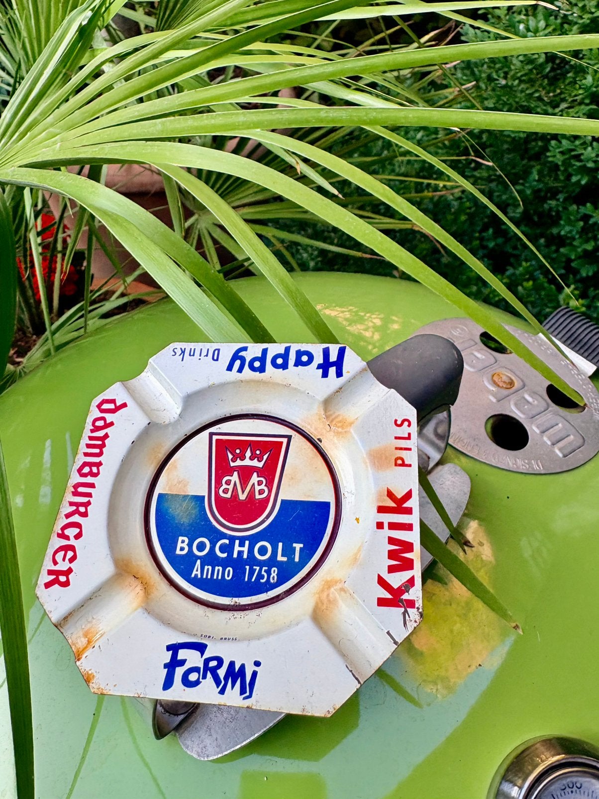 Blikken asbak bocholt, Ophalen of Verzenden