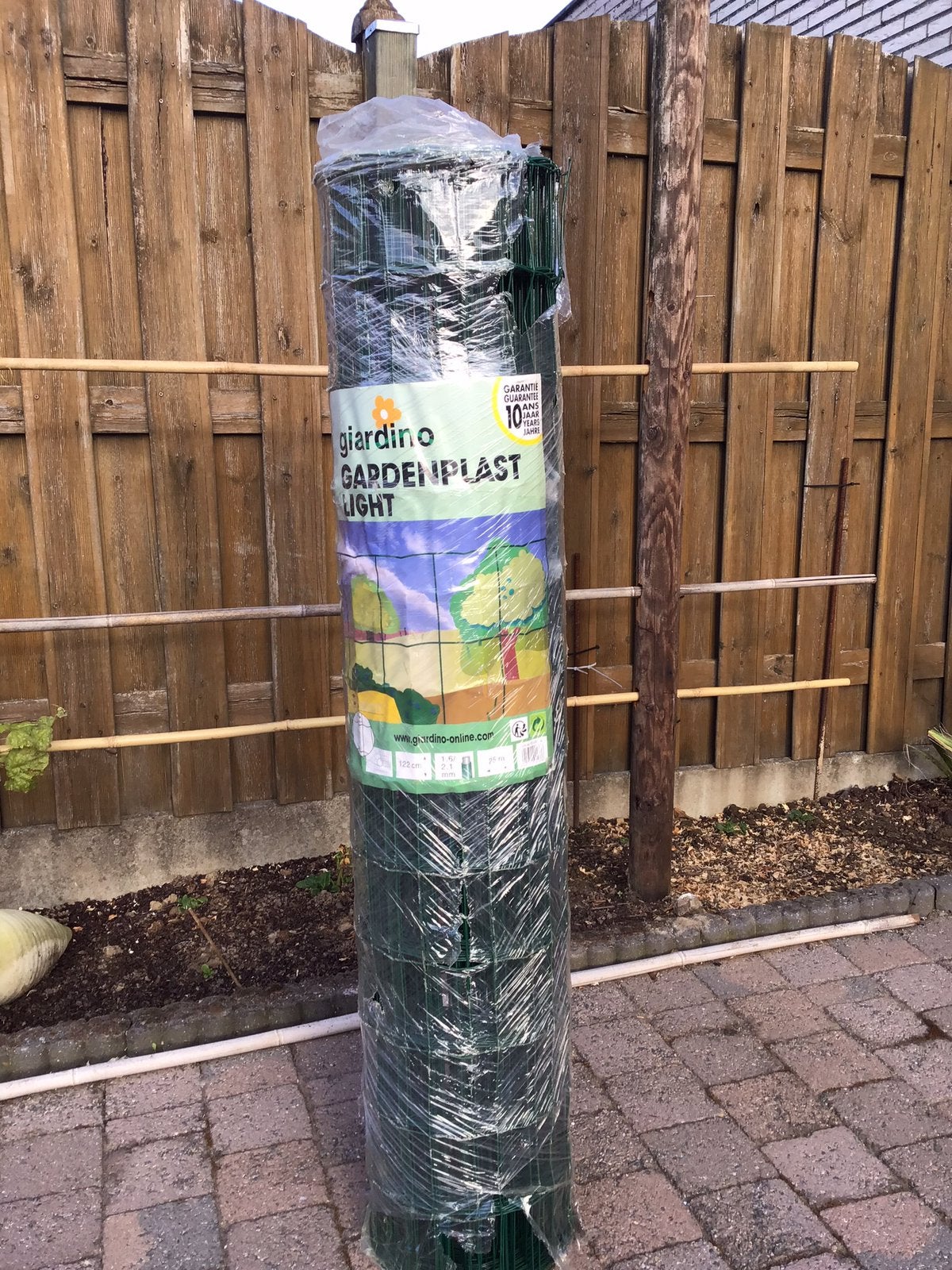 Giardino Gardenplast Light tuindraad 25m x 122cm groen, Tuin en Terras, Gaas en Draad, Ophalen, Nieuw, 20 meter of meer, Draad