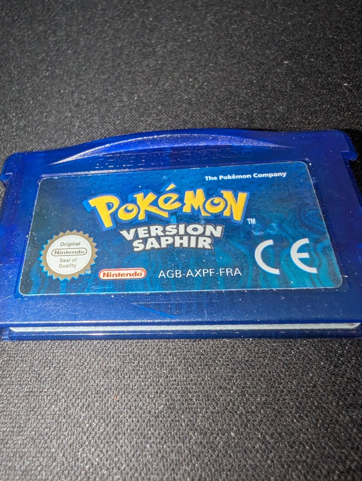 Pokémon version Saphir GBA FR Officiel, Consoles de jeu & Jeux vidéo, Jeux | Nintendo Game Boy, Enlèvement ou Envoi, 2 joueurs