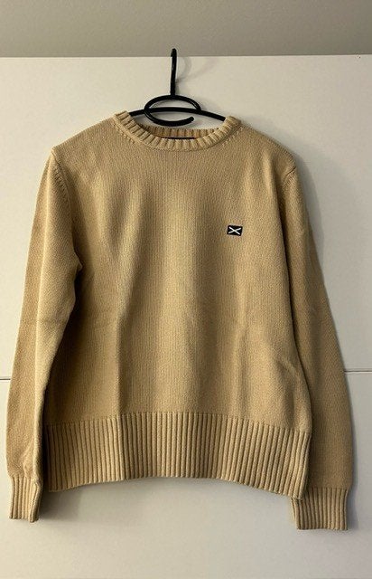 Scapa Sports beige katoenen trui, Taille 42/44 (L), Scapa, Enlèvement ou Envoi, Beige