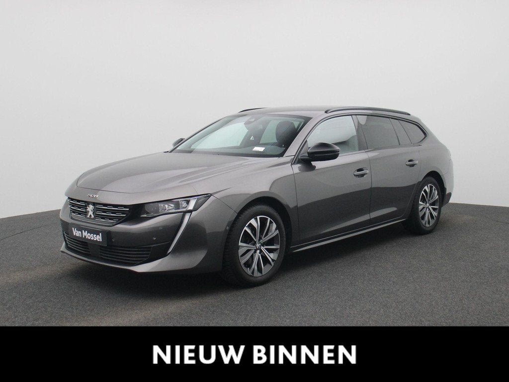 Peugeot 508 SW 1.5 BlueHDi 130 S&S EAT8 Allure Pack, Auto's, Stof, Gebruikt, Euro 6, 4 cilinders