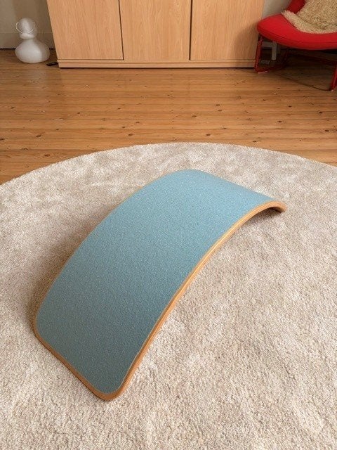 Wobbel original met blauwe vilt, Ophalen, Zo goed als nieuw