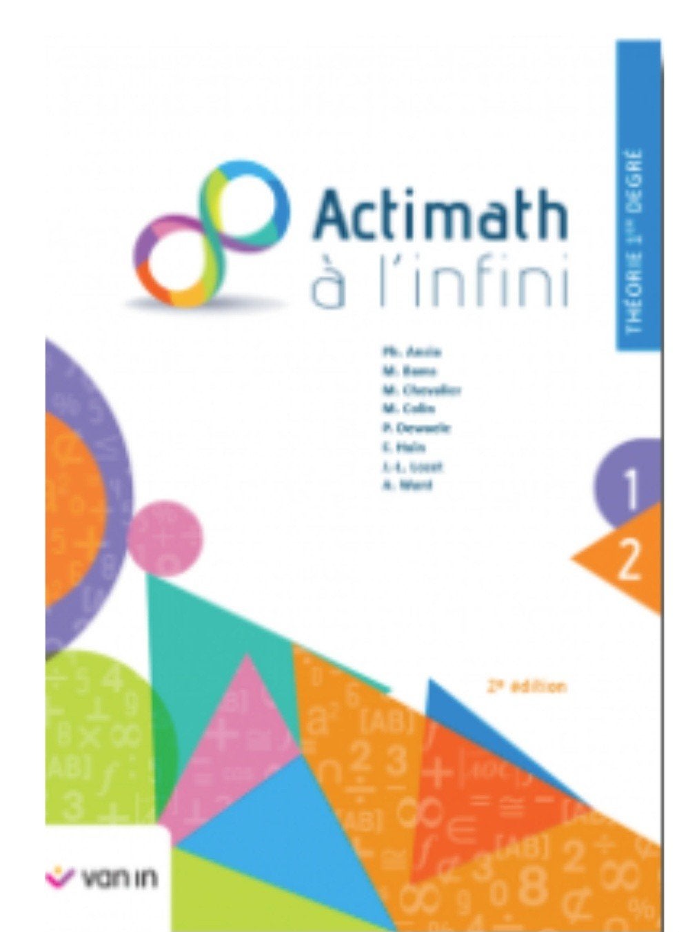 Actimath à l'infini 1ère sec. Manuel et cahier d'activités, Livres, Enlèvement