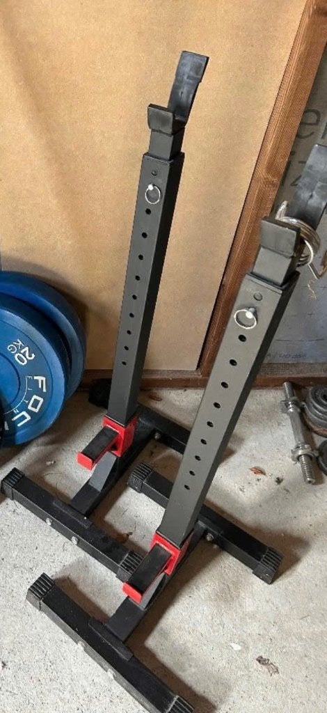 Luxari Haltersteunen - Squat Rack, Ophalen, Zo goed als nieuw