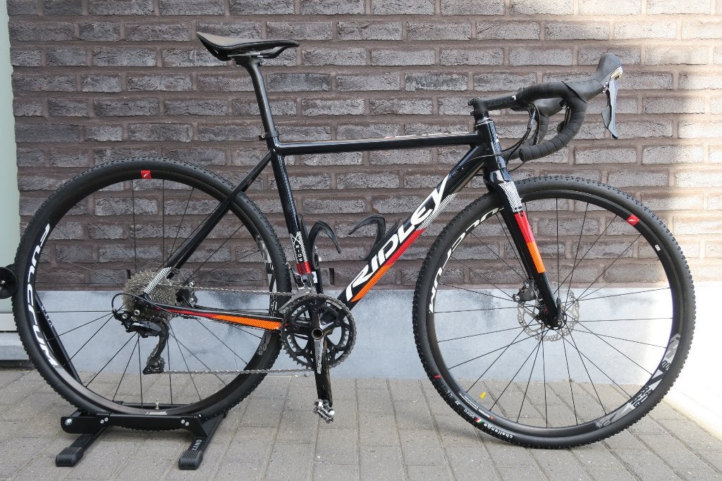Ridley X-Ride: 105shimano, schijfremmen, maat S, 28 inch, Gebruikt, Heren, Aluminium