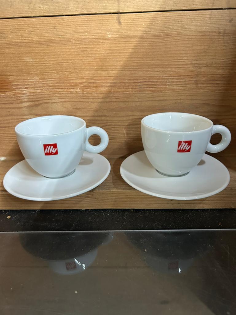tasses à café illy, Maison & Meubles, Cuisine | Vaisselle, Uni, Enlèvement ou Envoi, Comme neuf, Porcelaine