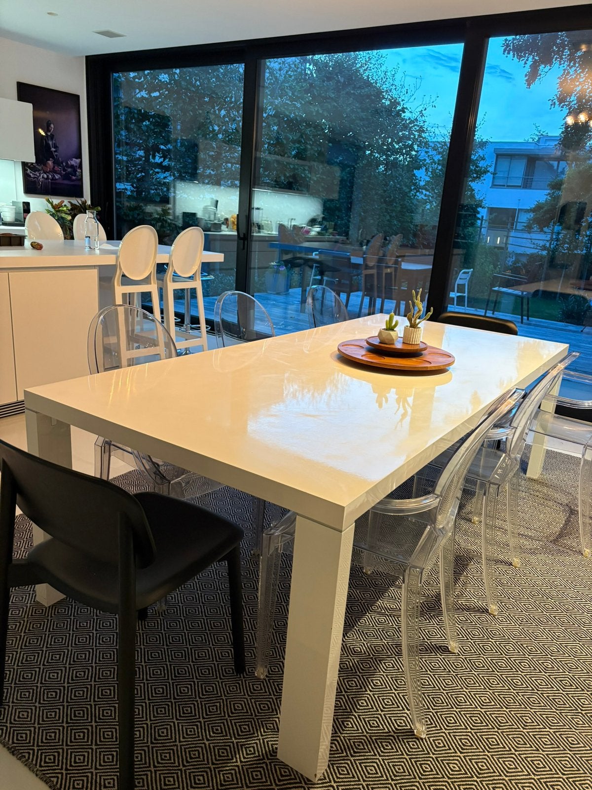 Grande table LiGNE ROSET DiDIER GOMEZ  CONTOUR, Enlèvement, Utilisé
