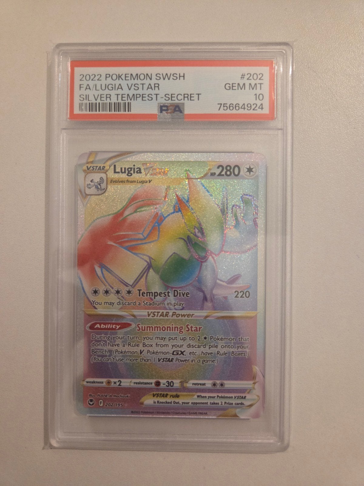 Lugia VSTAR (SIT 202), Ophalen