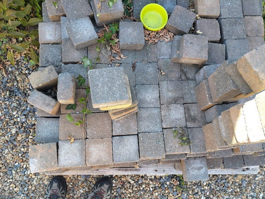 Klinkers, Ophalen, Gebruikt, Klinkers, Minder dan 5 m²