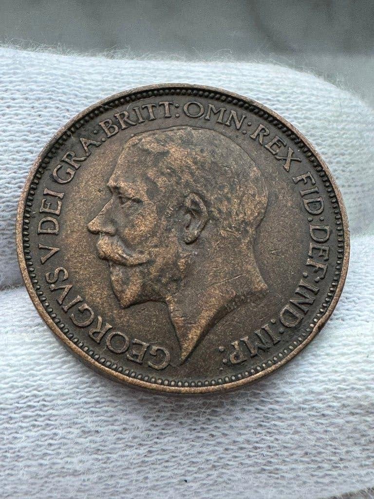 Royaume-Uni - 1/2 penny 1913, Enlèvement ou Envoi, Autres pays, Monnaie en vrac
