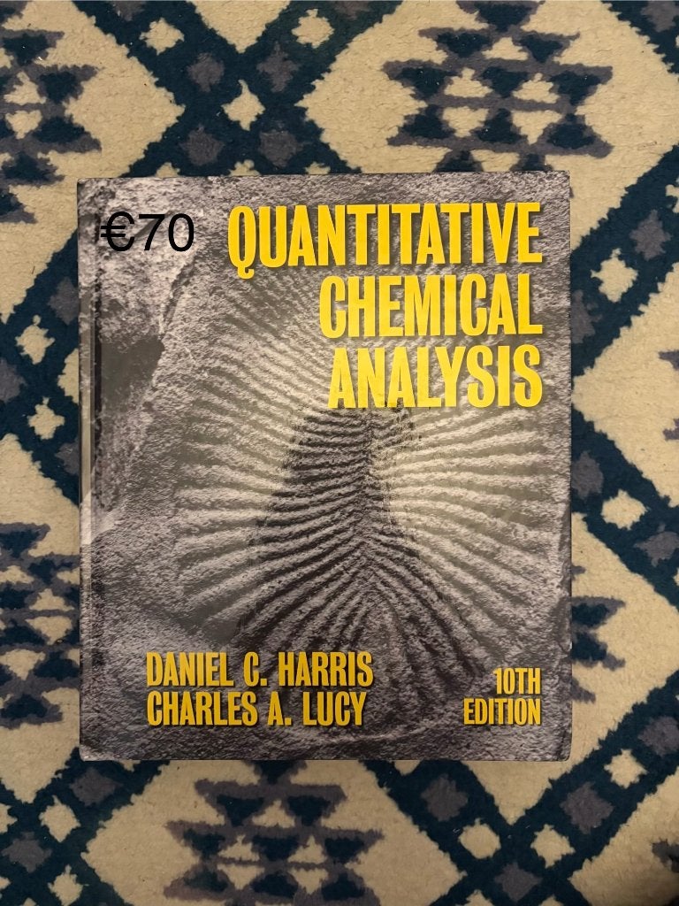 Quantitative chemical analysis handboek, Verzenden, Nieuw
