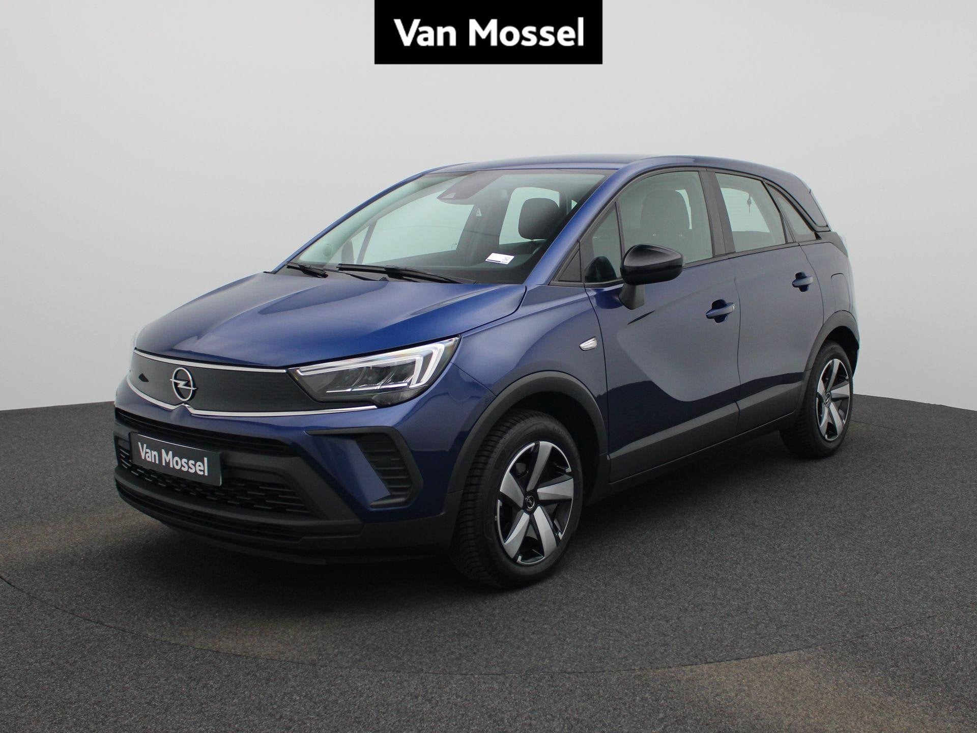 Opel Crossland 1.2 61kW S/S Edition Cruise Control | PDC A |, Stof, Gebruikt, 1165 kg, Blauw