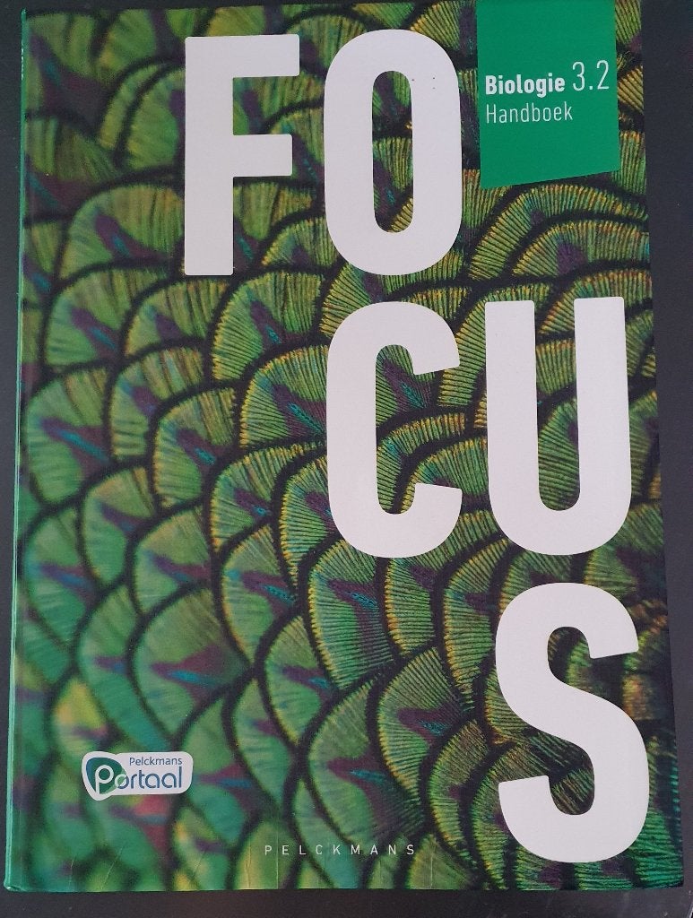 Focus biologie 3.2 Handboek (2021), Enlèvement ou Envoi, Comme neuf, Secondaire, Biologie