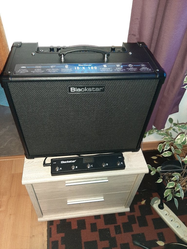 Blackstar ID:X 100 + Footswitch FS-12, Ophalen, Zo goed als nieuw, Gitaar, 100 watt of meer