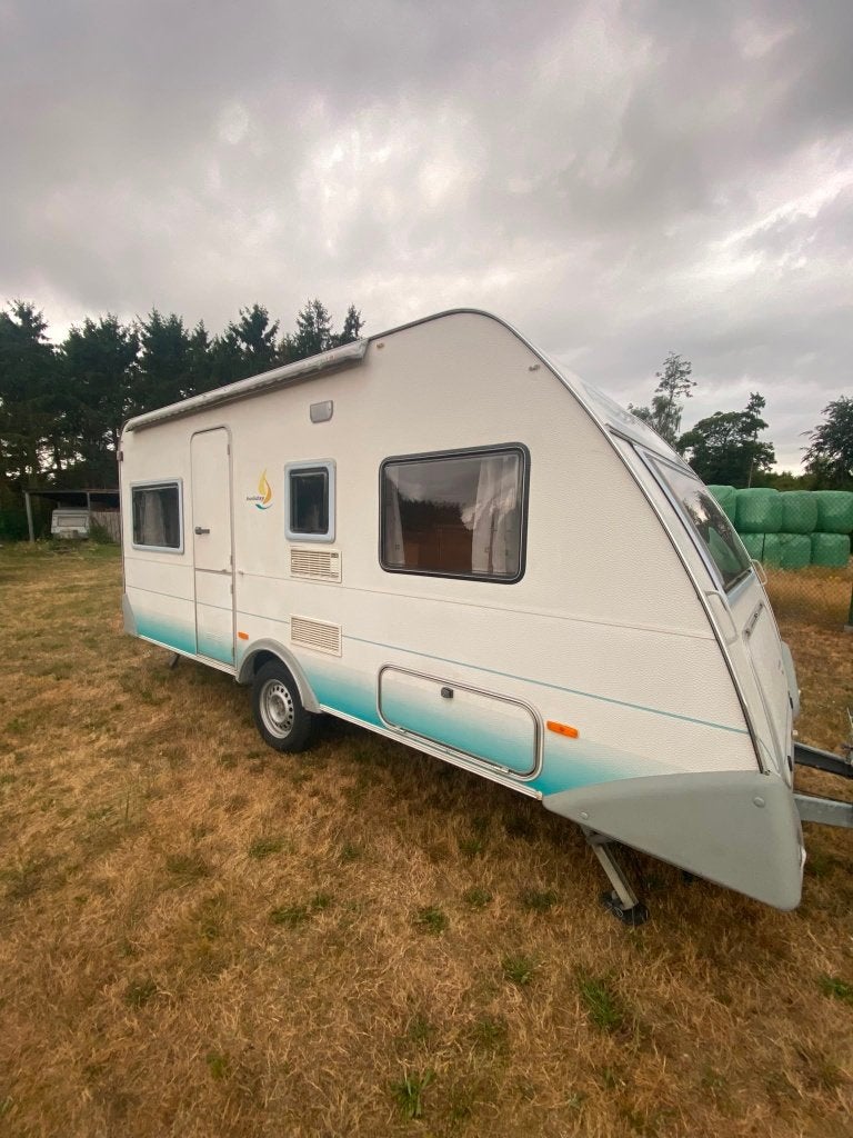 Knaus Eifelland, Stapelbed, Rondzit, 5 tot 6 meter, Reservewiel