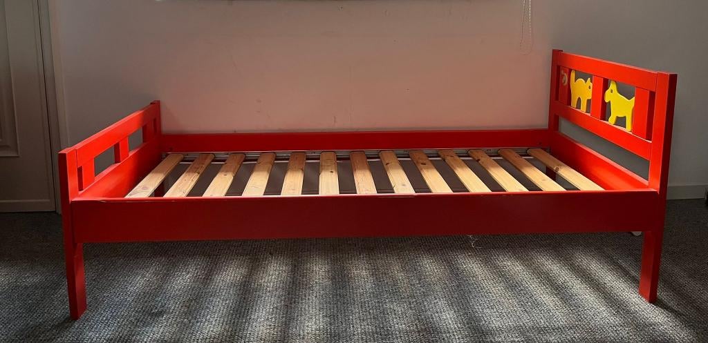 joli lit d'enfant vintage Ikea, Enlèvement, Comme neuf